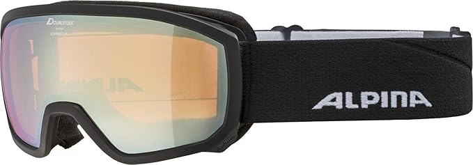 Gogle narciarskie Alpina Scarabeo Jr. Q-lite czarne