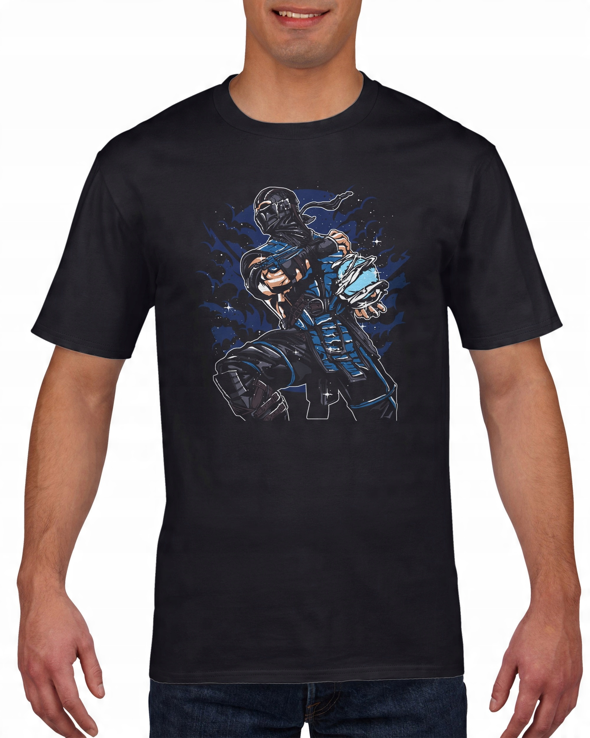 

Koszulka męska Ninja Sub Zero Mortal Kombat c S