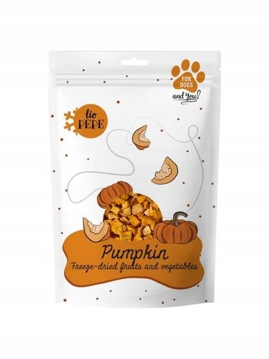5 x Paka Zvířátka Pamlsek Lio Pepe Pumpkin (dýně) 20 g