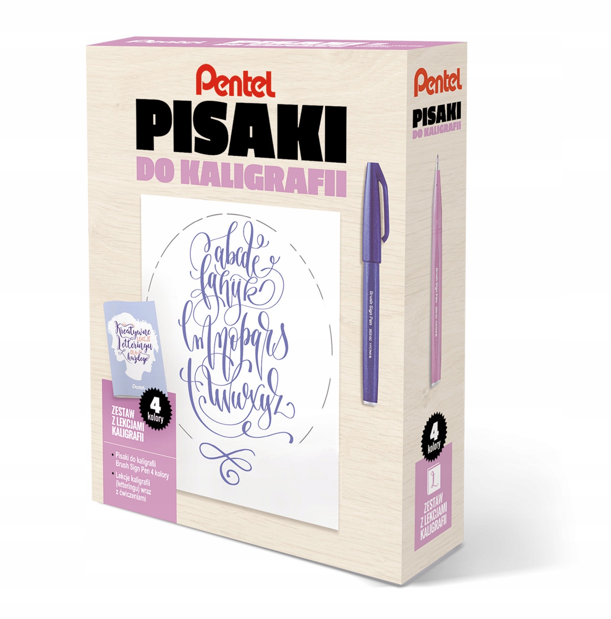 

Zestaw Pentel do Letteringu Dark