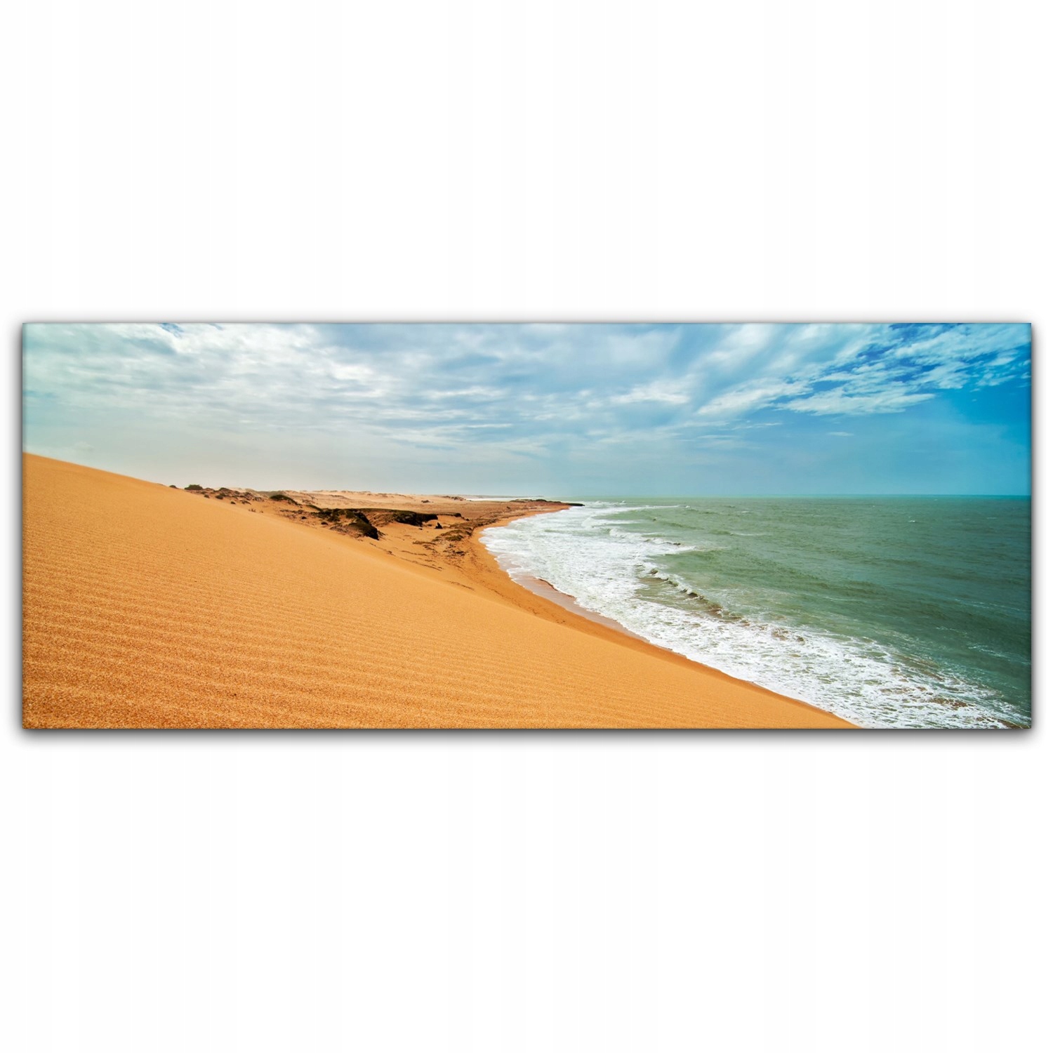 

Obraz na płótnie ścienny 125x50 Piasek Wydmy Ocean