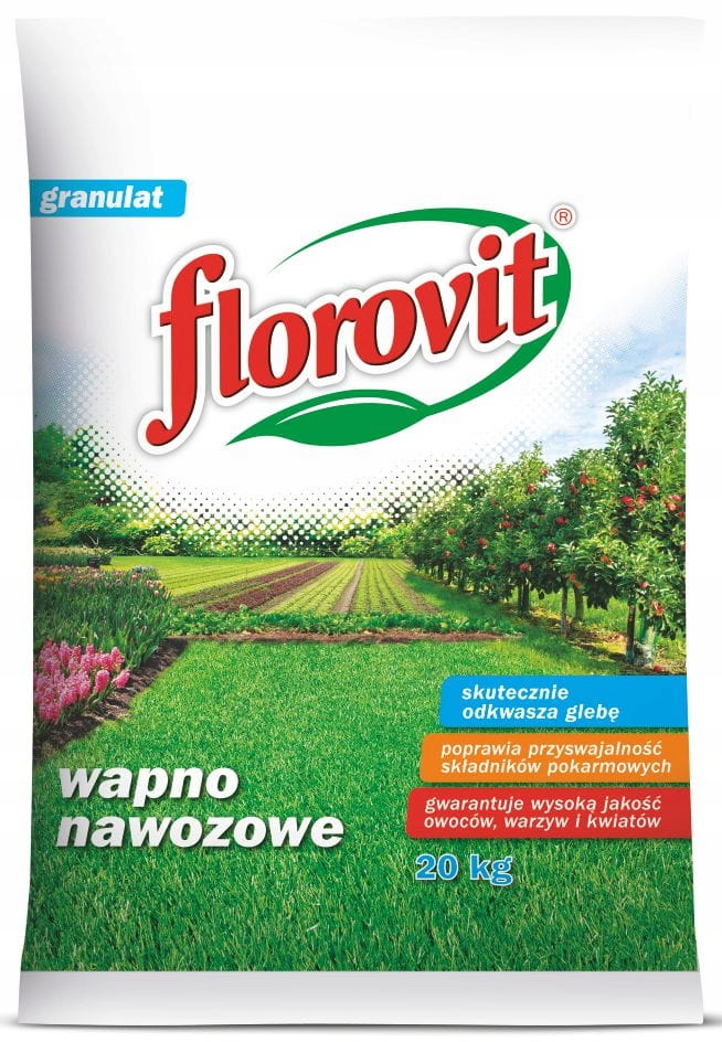 

Wapno nawozowe granulowane 20 kg Florovit