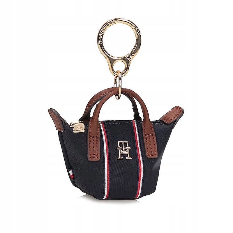 Přívěsek Na Klíče Tommy Hilfiger AW0AW18564 DW6 Th Charms Popette Nano tmavě modrý