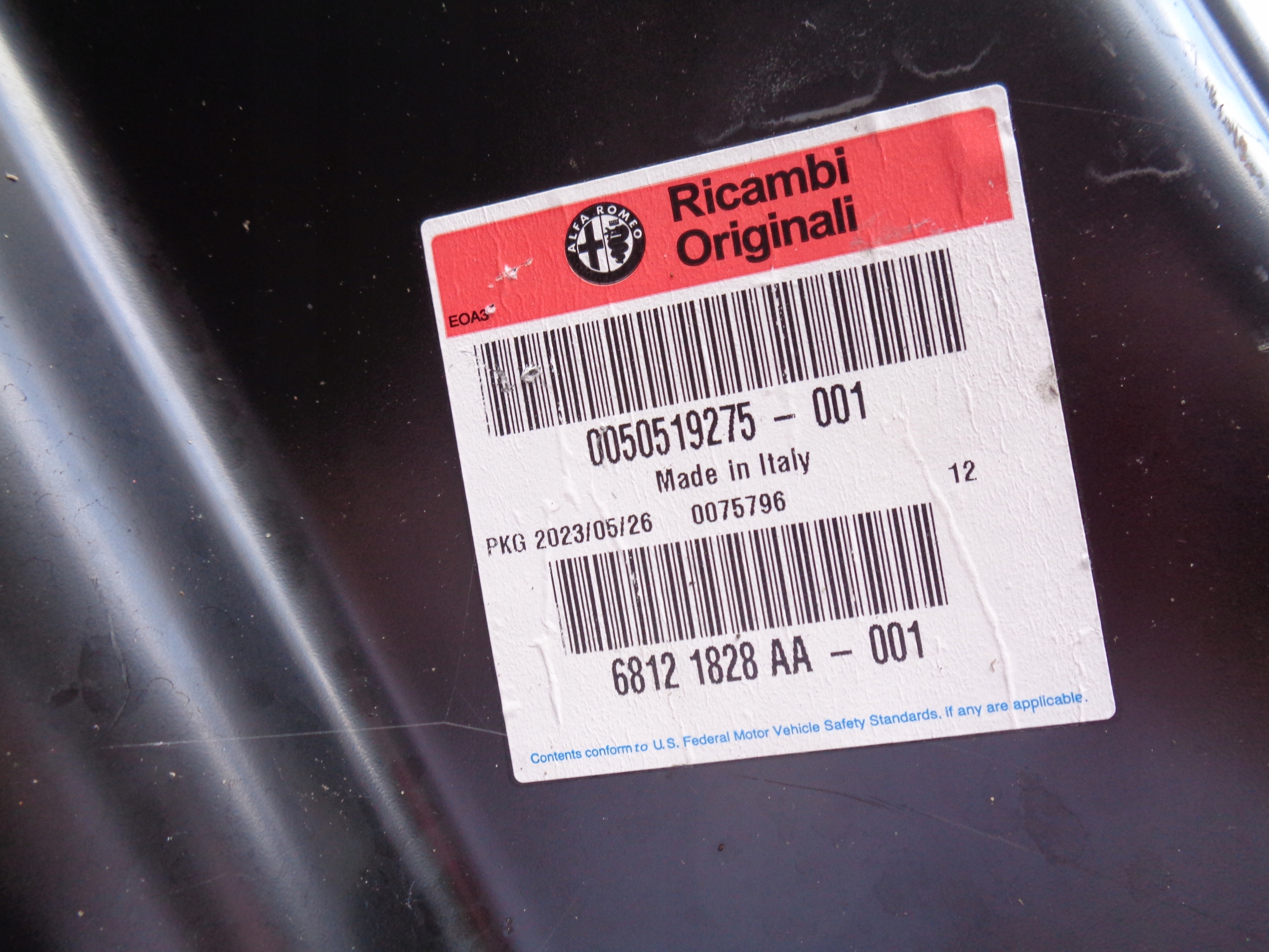 BŁOTNIK LEWY TYLNY REPERATURKA ALFA ROMEO GIULIETTA 10- Typ samochodu Samochody osobowe