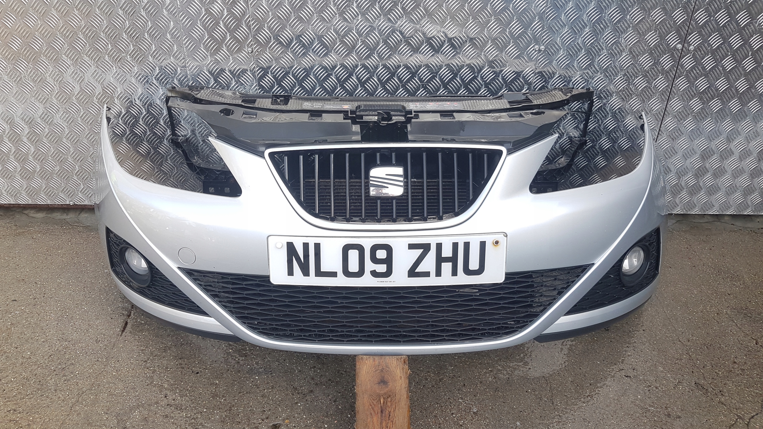 support panel for radiators SEAT IBIZA 6J IV 08-17 petrol