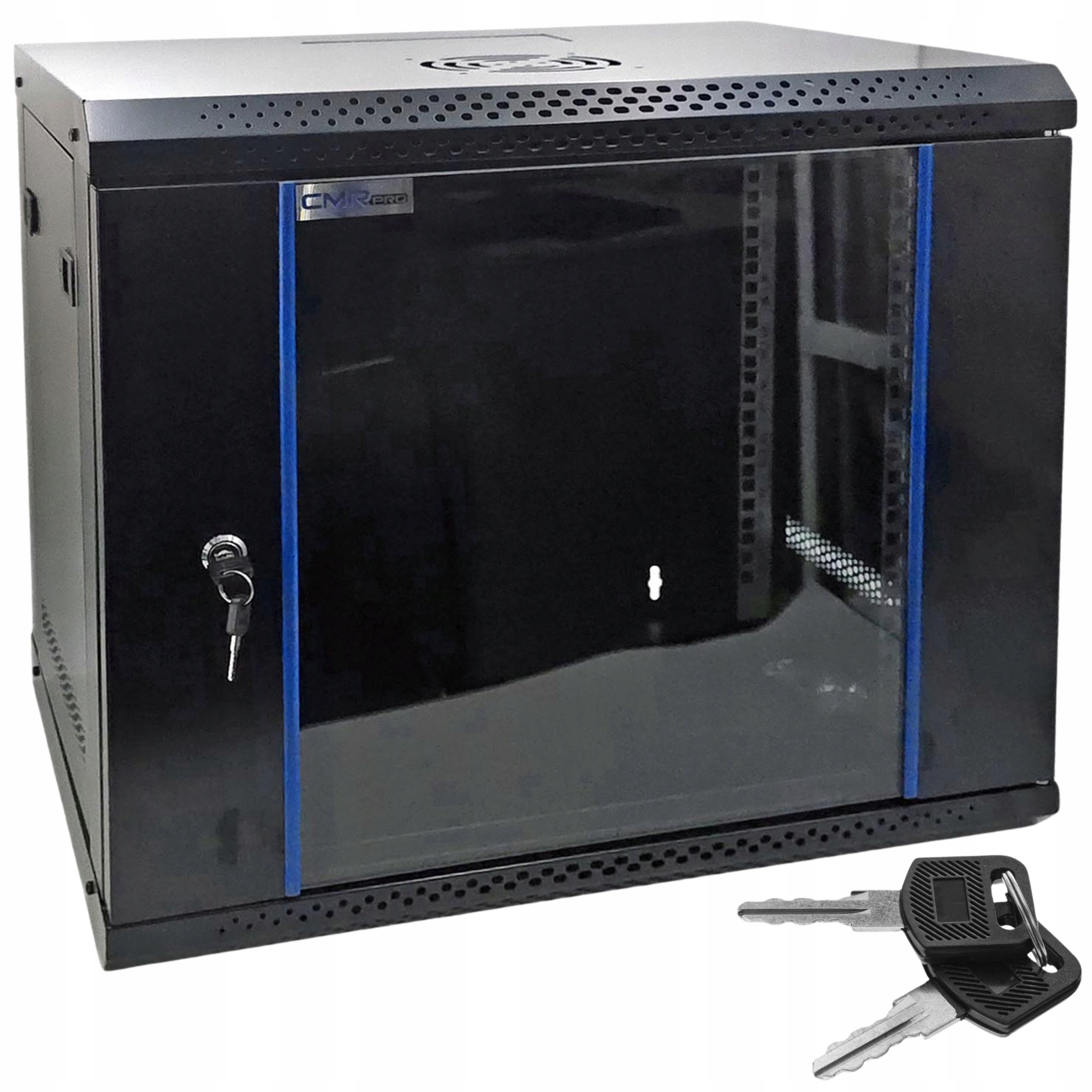 Szafa wisząca Rack CMR-CAB-09-400 9U 19" 545x400x500mm na rejestrator Cctv