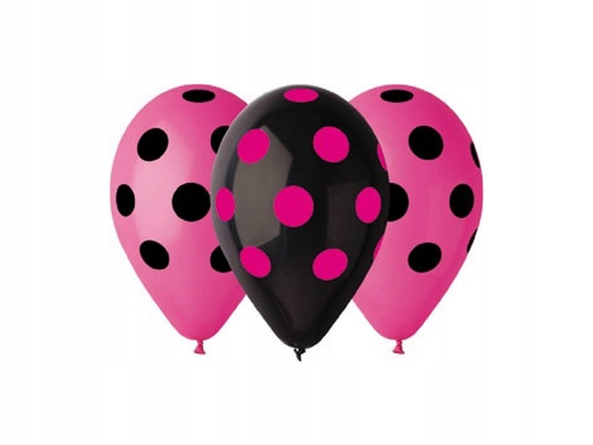 balony 5szt. grochy 12'' | GS110/157HN — 2
