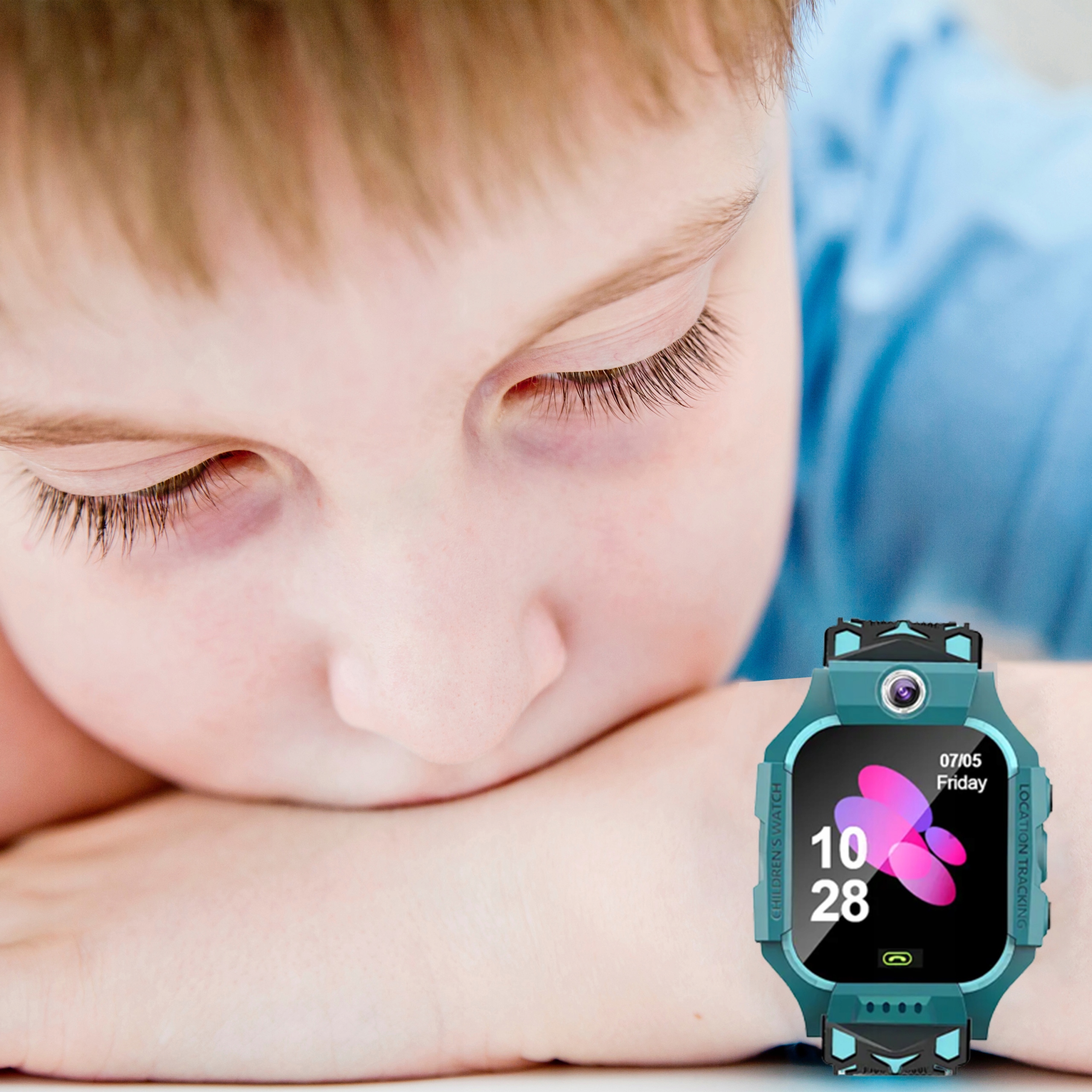 SMARTWATCH DLA DZIECI ZEGAREK GPS LOKALIZATOR SOS Wysokość koperty 45 mm