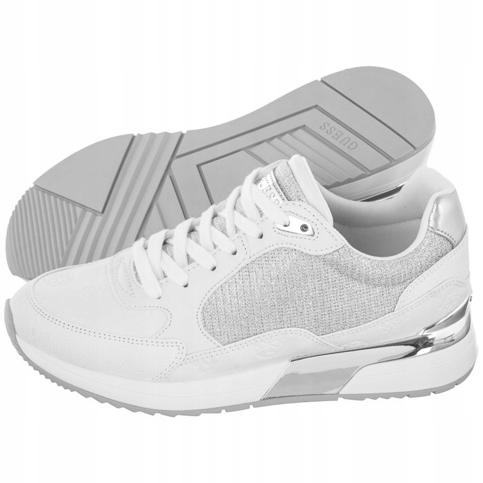 

Buty Damskie Sneakersy Guess Moxea FL5MOX Białe