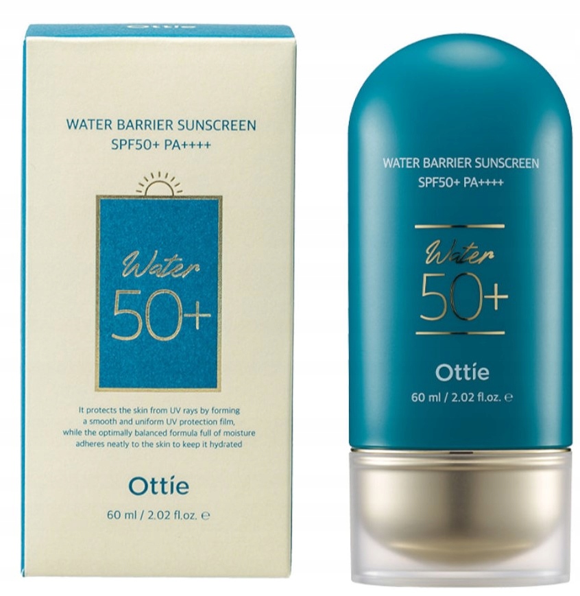 Ottie Krem nawilżający z filtrem przeciwsłonecznym SPF50+ Pa++++ 60 ml