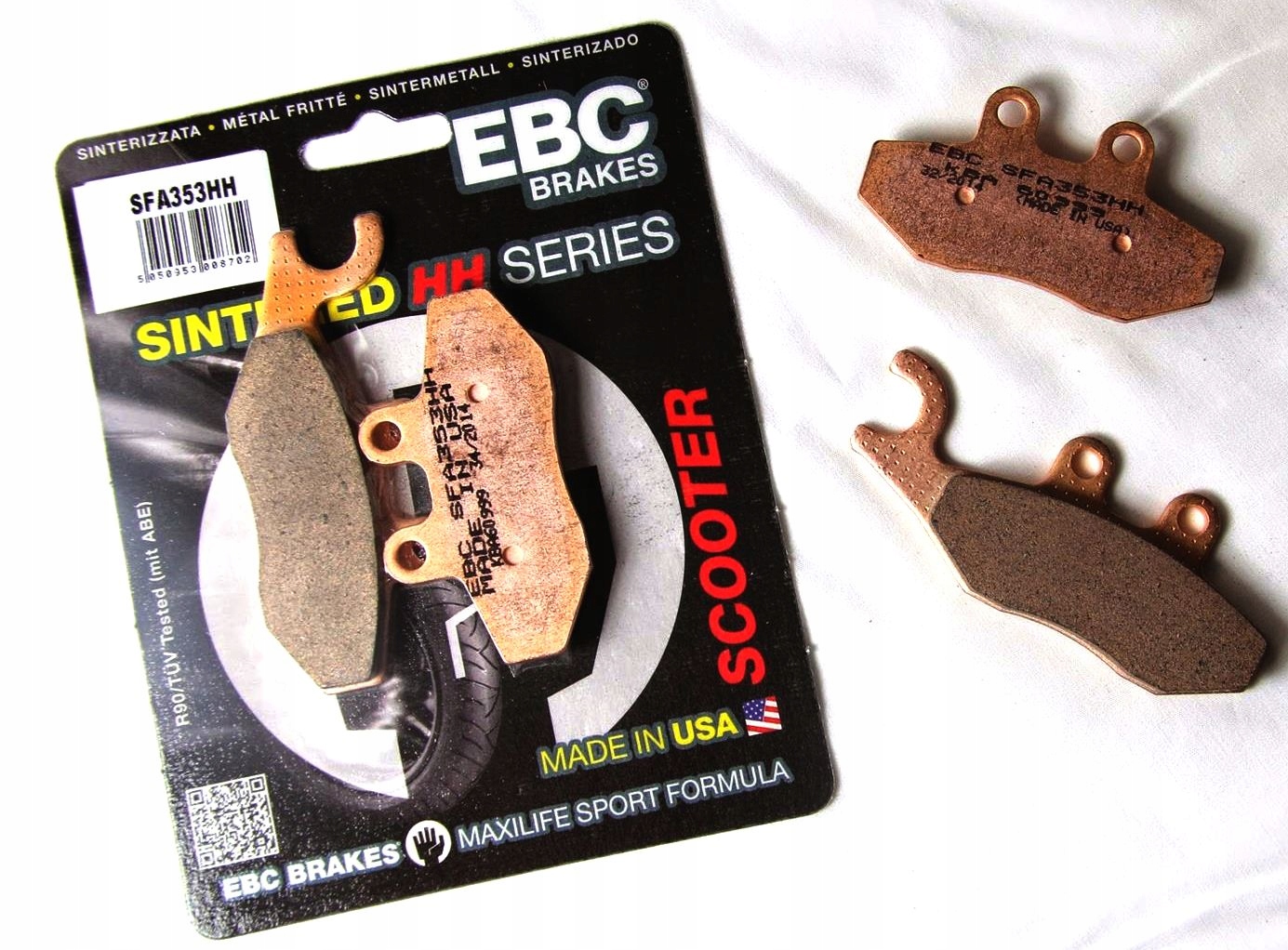 Destičky Zadní Piaggio X7 X8 X9 Xevo Zip 50 125 150 250 300 400