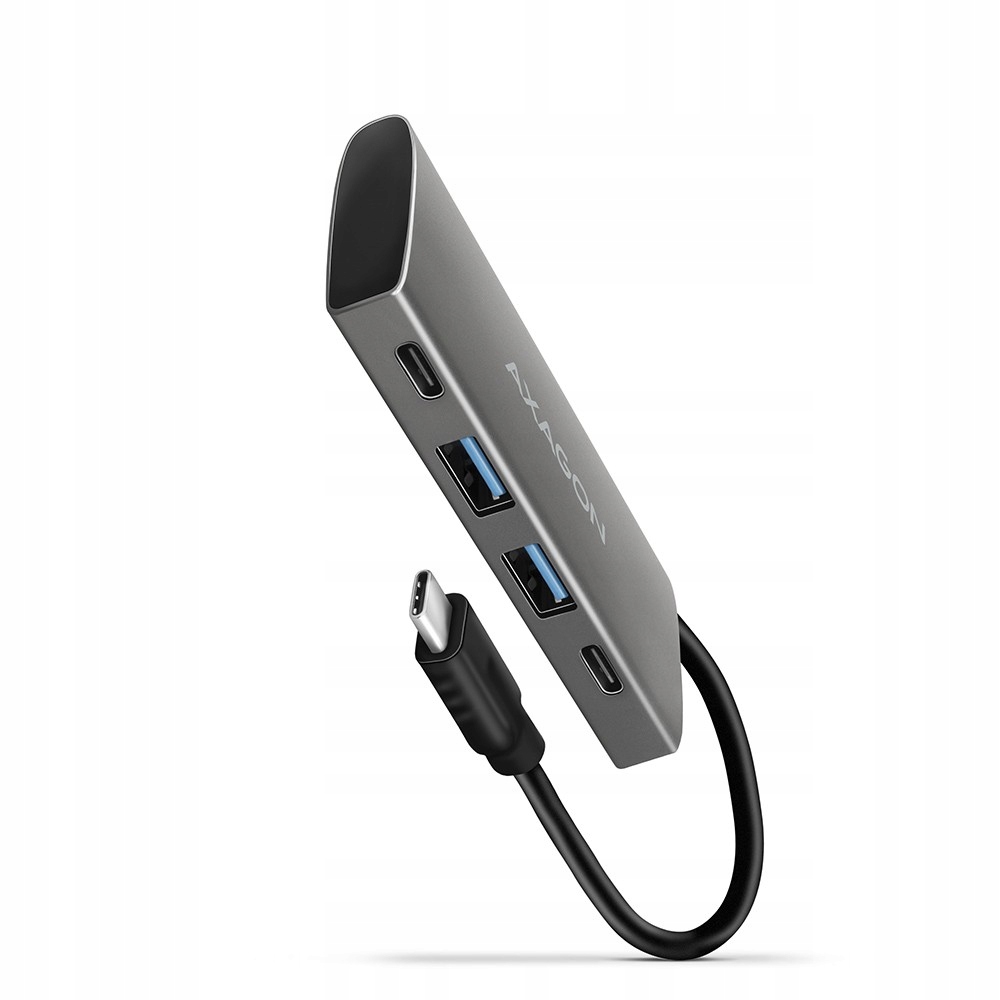 Axagon HMC-4G2 Hub Usb Gen2 10Gbps, 2x Usb-a 2x Usb-c, 13cm Usb-c kabel
