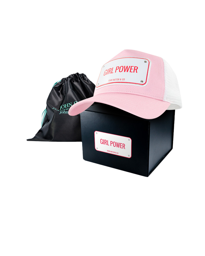 John Hatter Kšiltovka Baseball Cap Růžová Girl Power