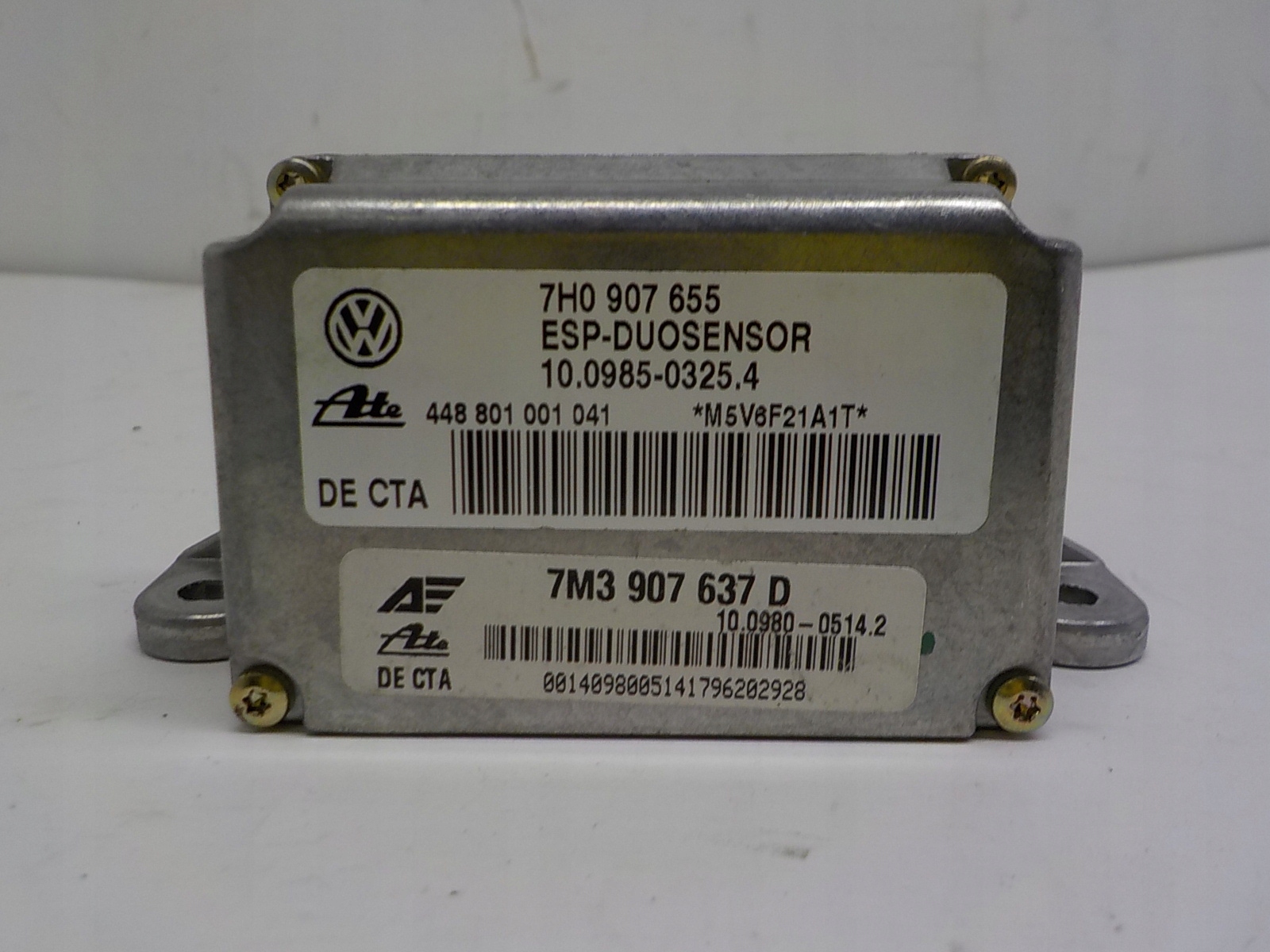 FORD GALAXY e MK1 modulo SENSOR ESP 7M3907637D 7H0907655