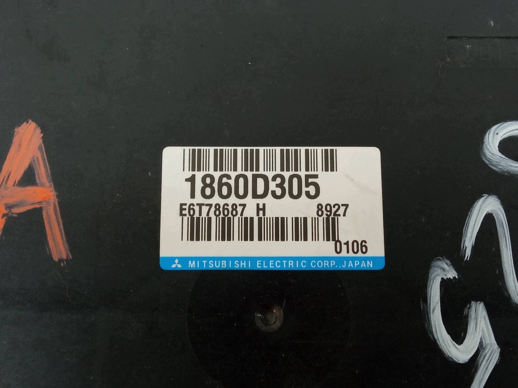 modulo 1860D305 E6T78687H 1.6 B 116LKM Mitsubishi ASX e (2010- )