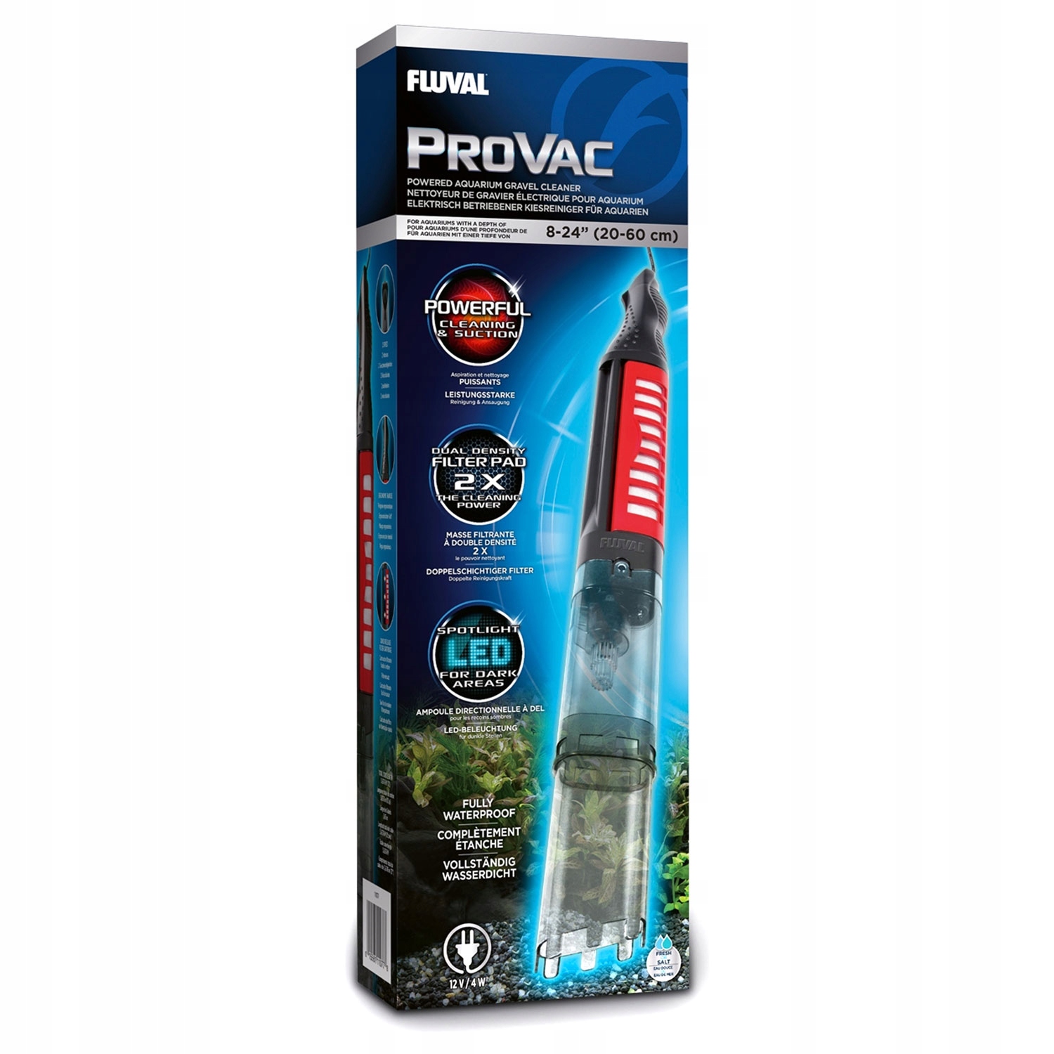 FLUVAL Provac odmulacz przewodowy do akw. max 60cm