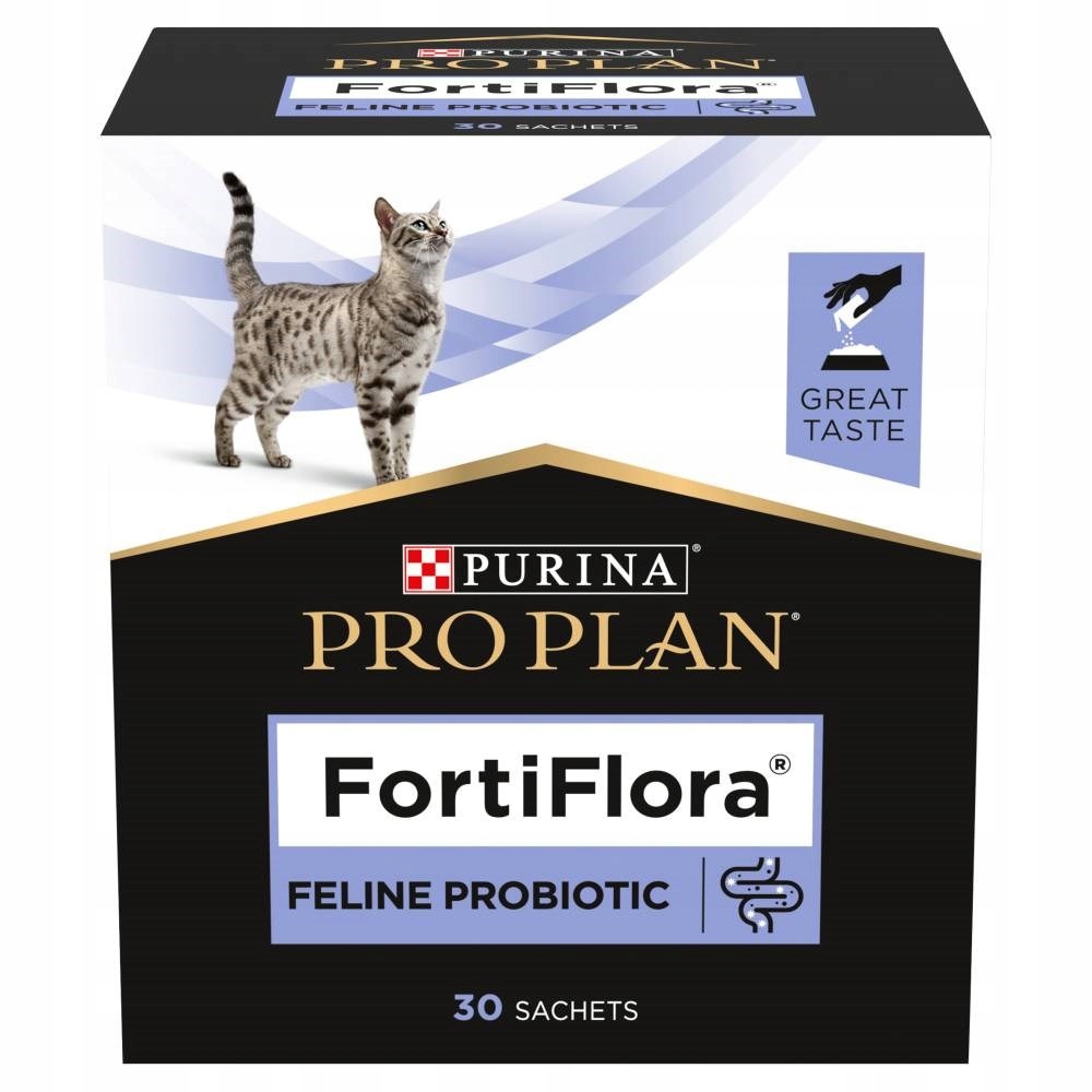Levně Purina Pro Plan FortiFlora – doplněk pro kočky – 30 x 1 g