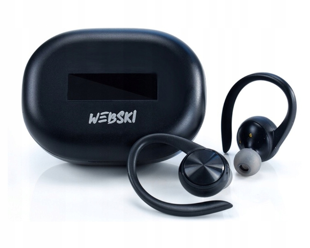 SŁUCHAWKI BEZPRZEWODOWE BT 5.0 TWS Z POWERBANKIEM Kolor biały