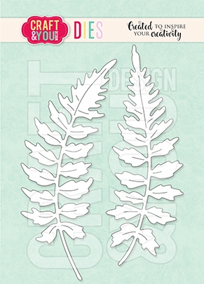 CW151 Wykrojnik/Die- ferns/ paprotki