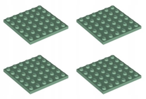 

Lego 3958 Płytka 6x6 sand green (20g) 4 szt.