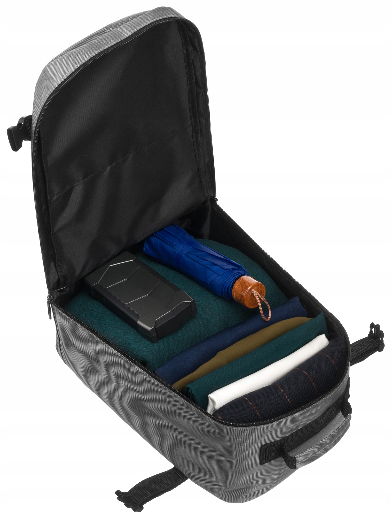 Plecak bagaż podręczny do samolotu podróżny lekki 40x25x20 Rovicky Materiał dominujący poliester