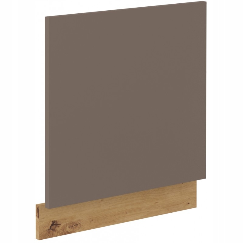 Front do zmywarki BOLONIA ZM 570 x 596 TRUFFLE GREY / DĄB ARTISAN