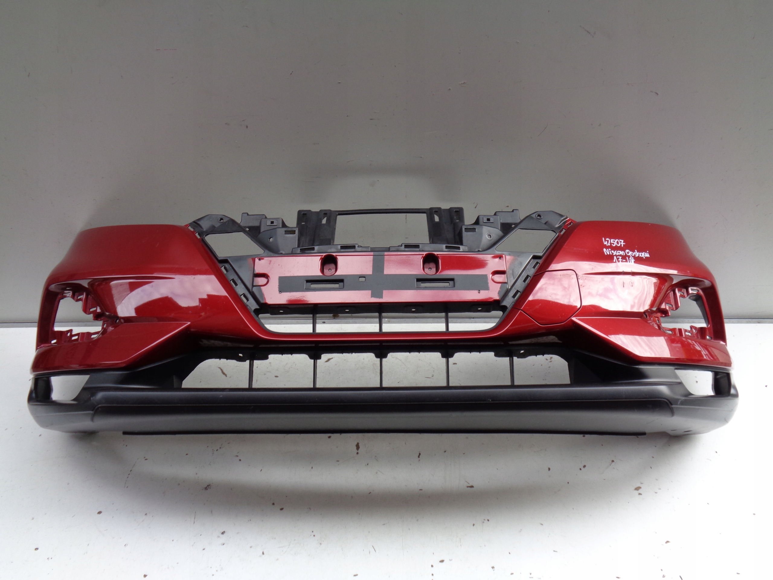 front bumper NISSAN QASHQAI 17- LIFT NR 42507