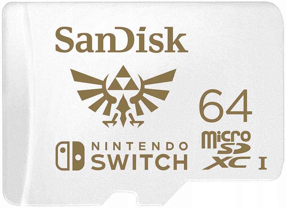 

SanDisk Karta microSD Nintendo Switch 64GB 100mb/s