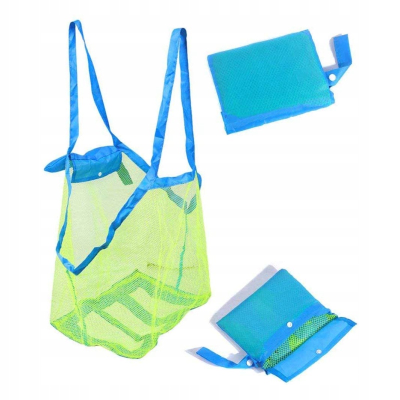 TORBA NA PLAŻĘ TOREBKA SIATKA DUŻA XXL PLAŻOWA Płeć uniseks