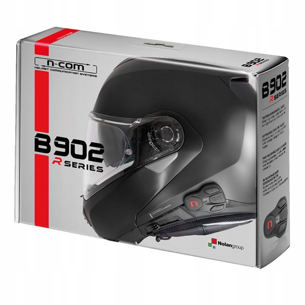 Nolan N-COM b902 R мотоциклетний домофон для 1 шолома