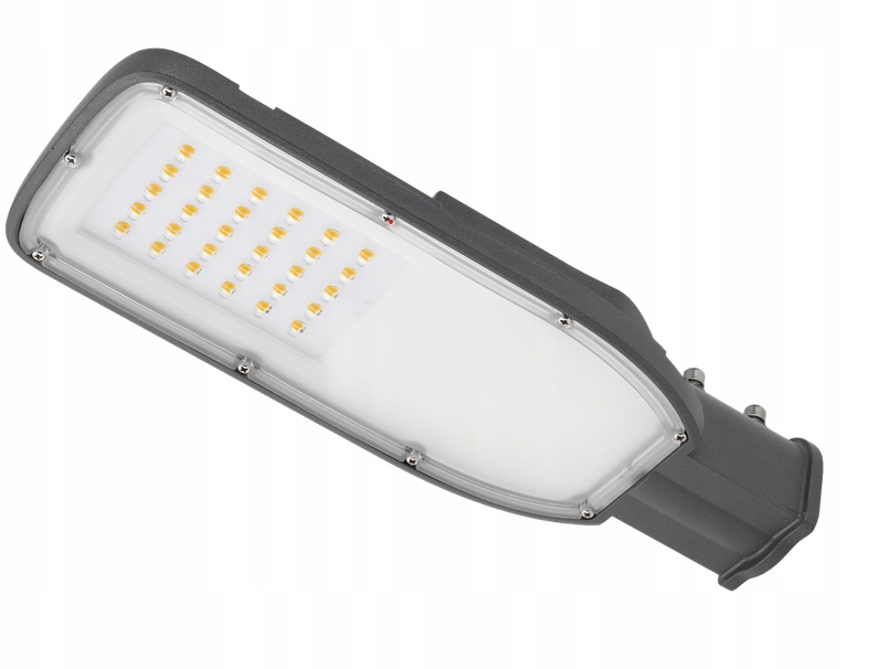 Led pouličná lampa 50W Maják 230V Premium výkonná na PARKINGovom námestí