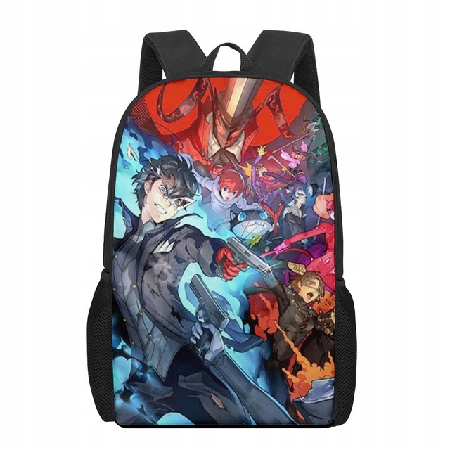 Youth backpack Persona 5 we? swoje serce P5 3D 14134582796 - Allegro.pl