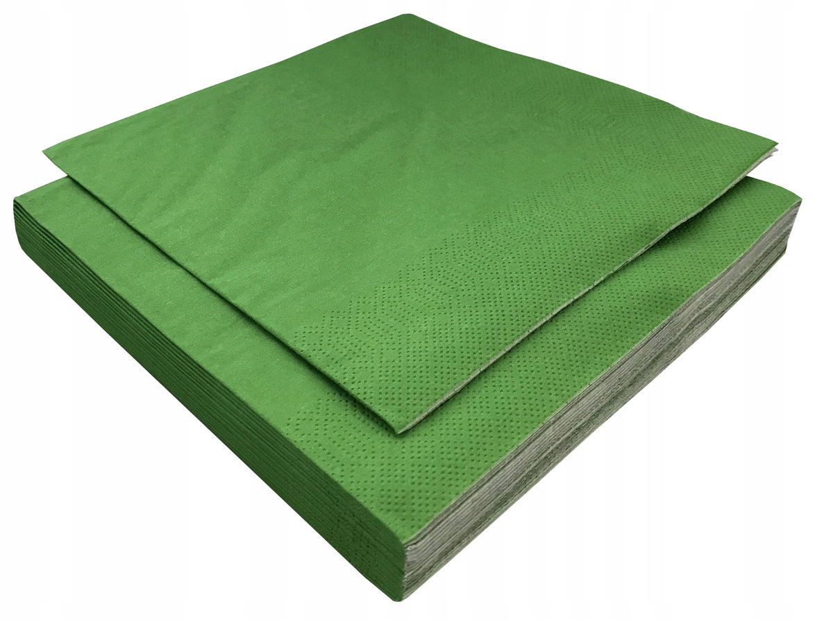 

Serwetka składana 33x33cm 3w 20szt zielona