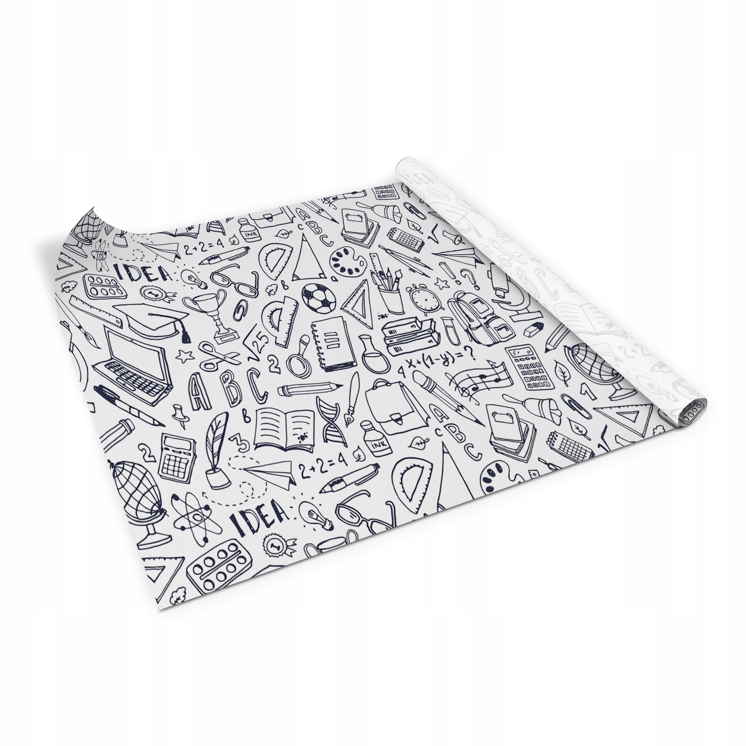 

Naklejka samoprzylepna Szkolne przybory 100x50 cm