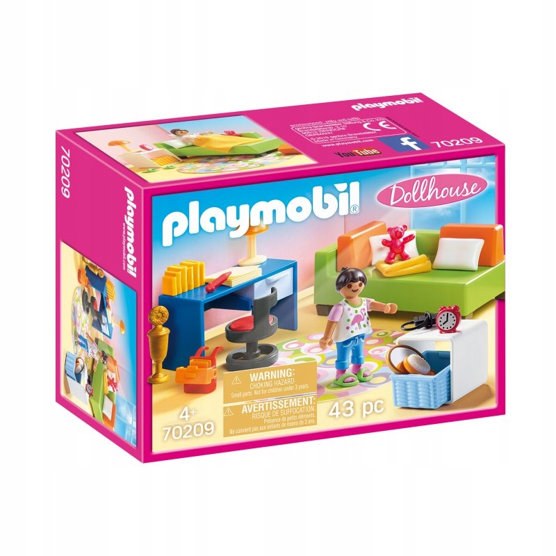 

Playmobil Dollhouse Dom pokój młodzieżowy 70209