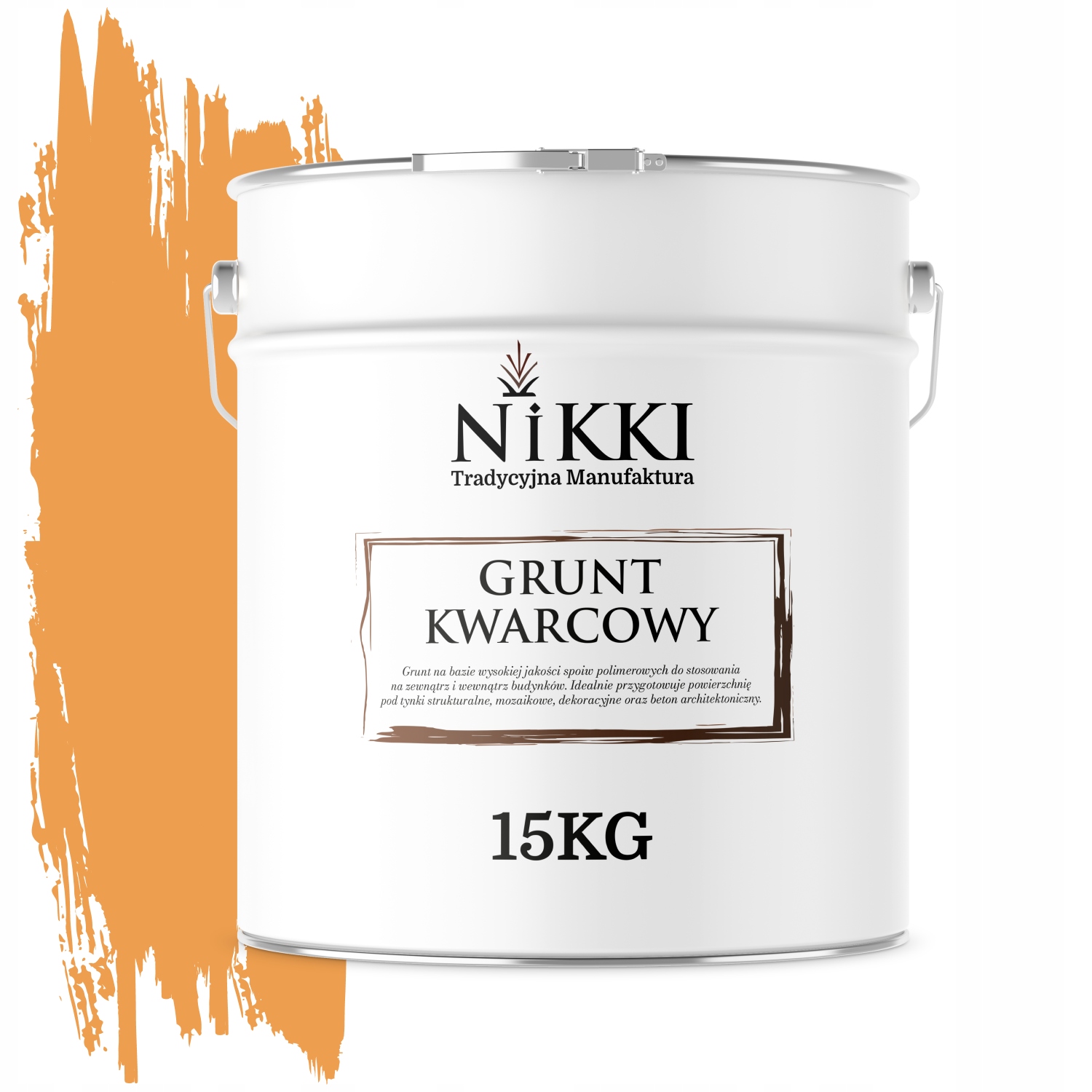 Křemenná Zemina Pod Silikonovou Omítku Oranžová Barva F766 15 Kg