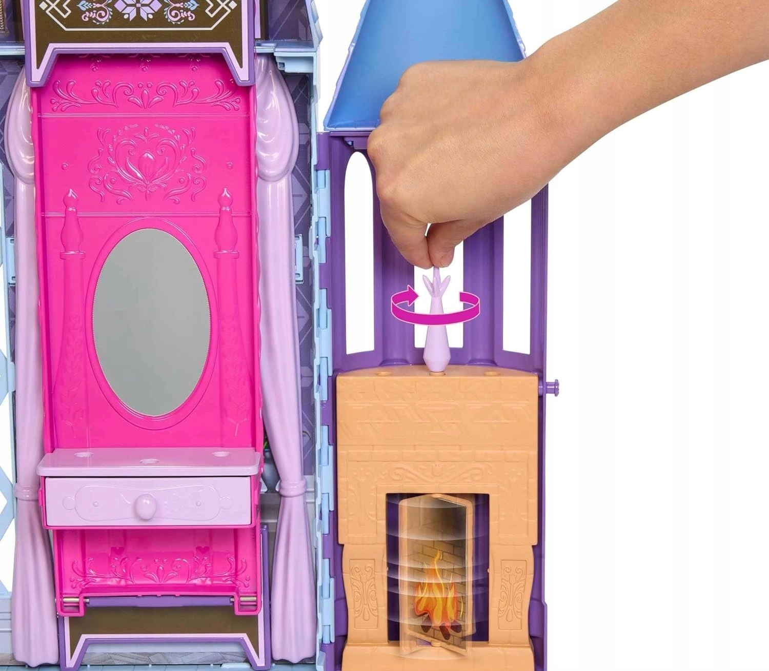 DISNEY KRAINA LODU 2 ZAMEK ARENDELLE + LALKA ELSA HLW61 Marka Disney