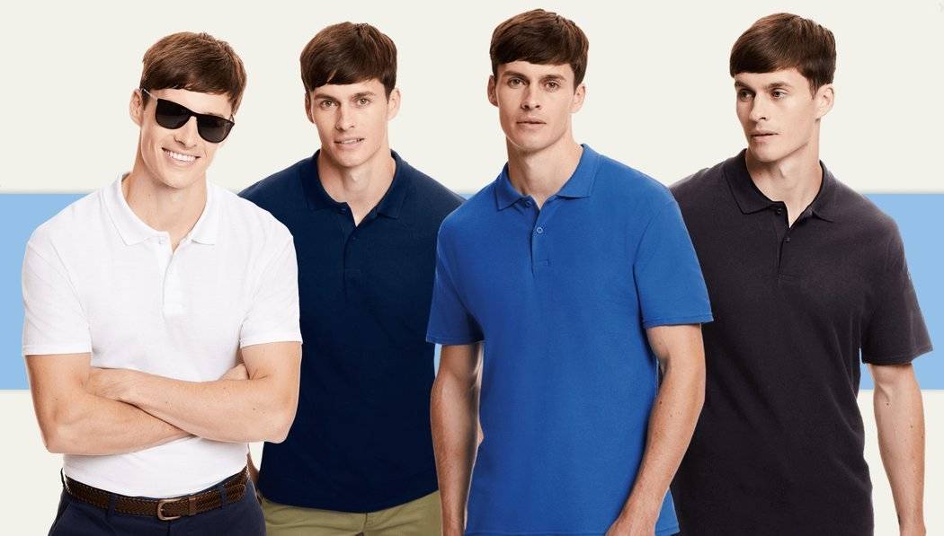 KOSZULKA POLO ORIGINAL FRUIT OF THE LOOM Green S Płeć mężczyzna