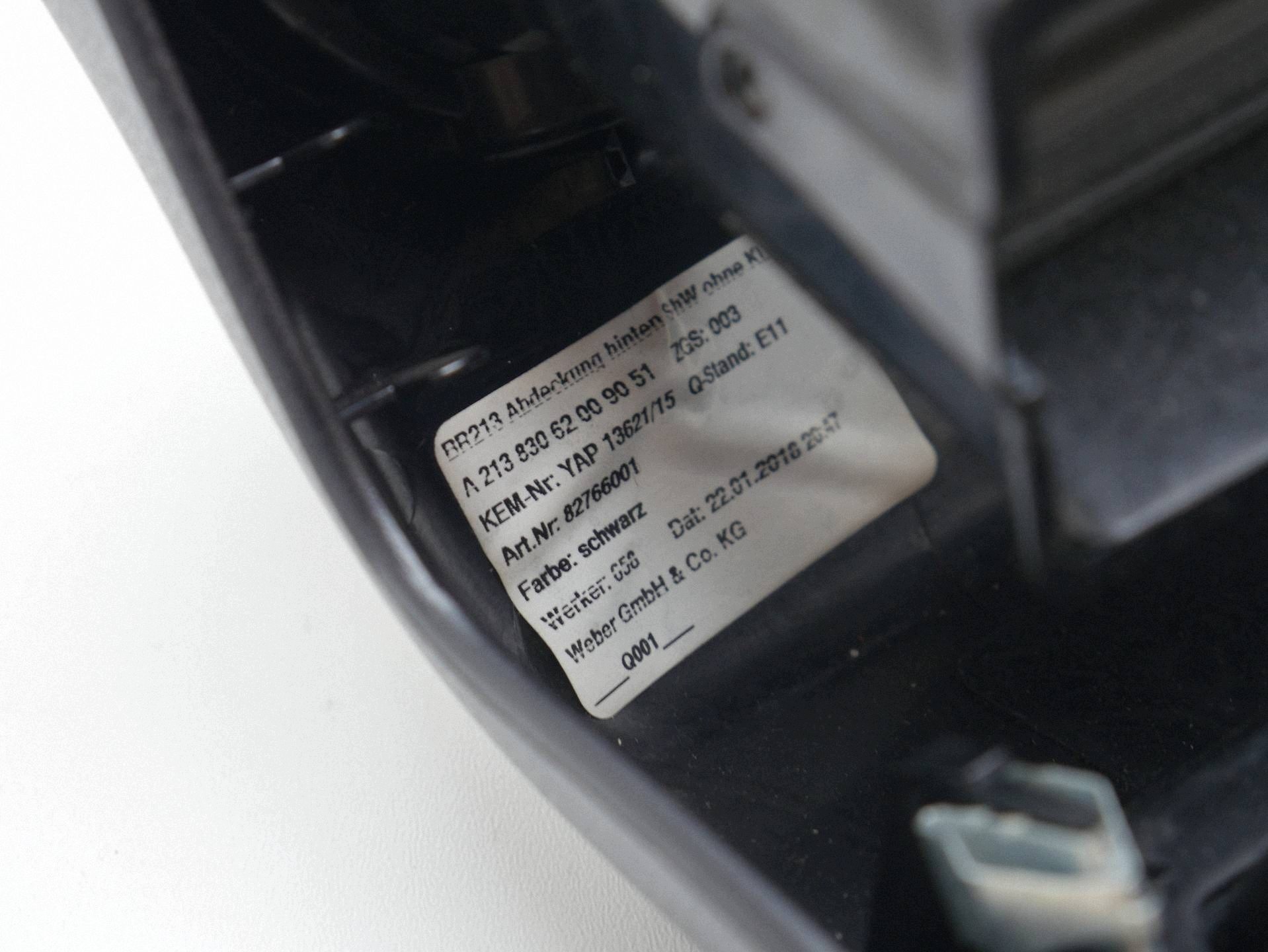 lüftungsgitter des lüfters aschenbecher heck A2136805001 OEM MERCEDES W213 klasse E