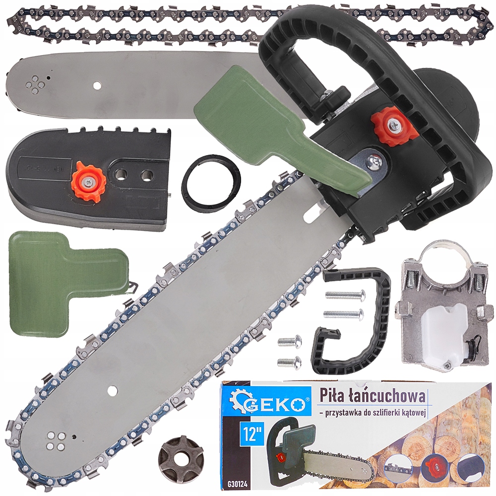 ADAPTER DO SZLIFIERKI KĄTOWEJ PIŁA ŁAŃCUCHOWA PRZYSTAWKA PIŁY 12' G30124