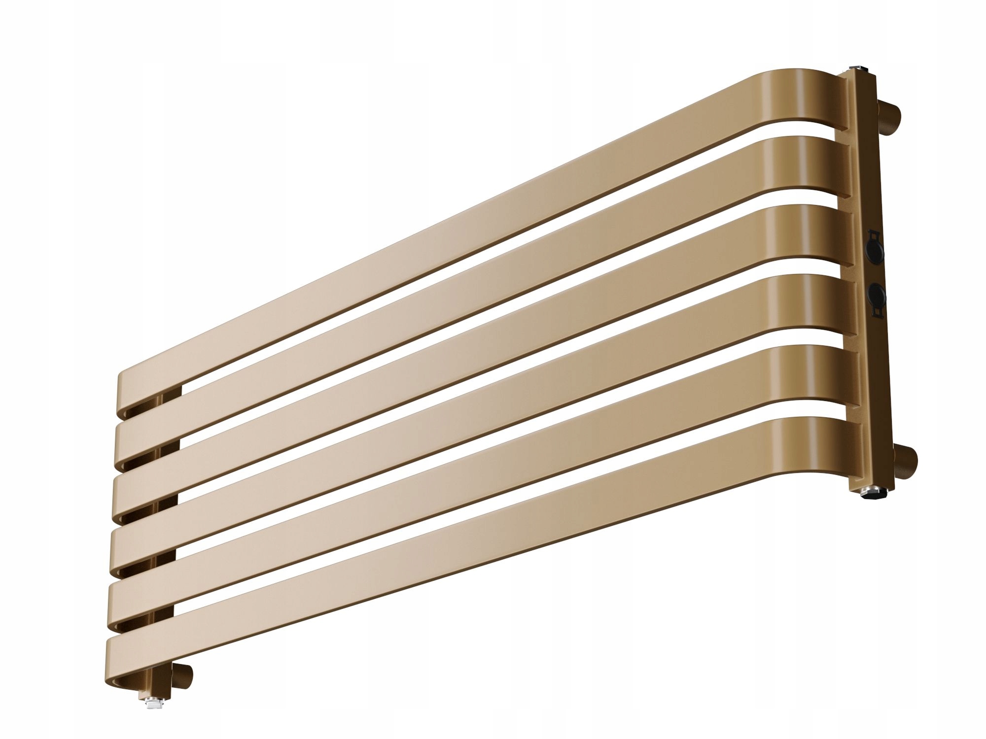 Dekorativní radiátor Amari Level 395x1200 Tmavý Antik