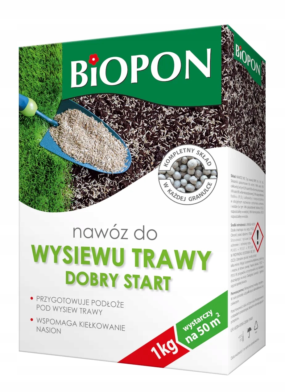 

Biopon Nawóz do wysiewu trawy Dobry Start, 1 kg