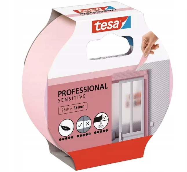 

Tesa 56261 Taśma Malarska Perfect Sensitive 25 X38