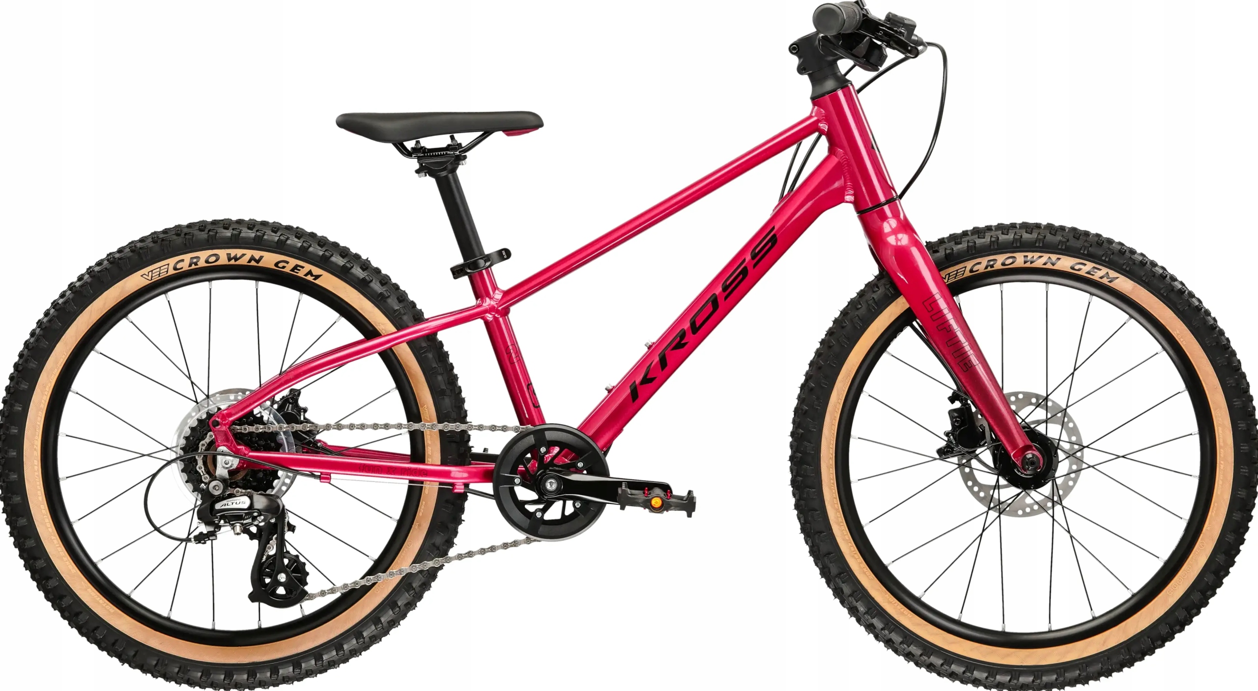 Lekki 10KG Rower Kross Liftie 20 X Czerwony 2026 Koła 20" Hydraulika