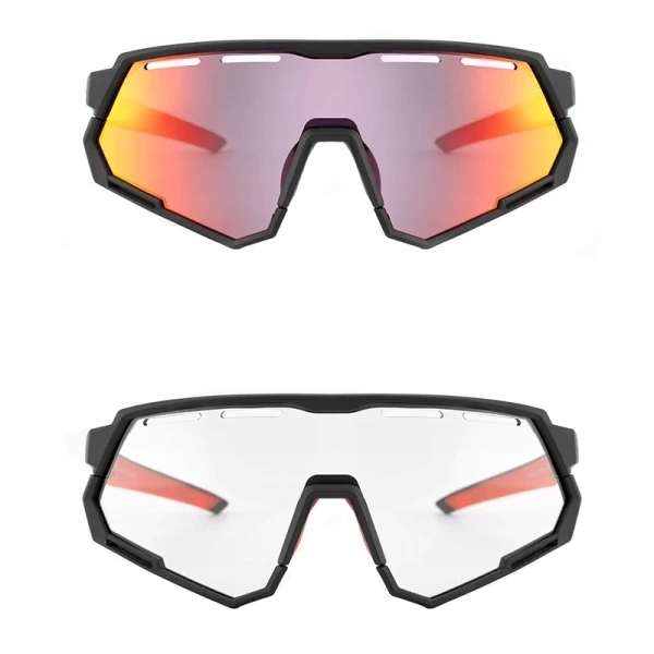 ВЕЛОСИПЕДНІ ОЧКИ ROCKBROS ФОТОХРОМ ПОЛЯРИЗАЦІЯ 2в1 ЯКІСНІ ЗАМІННІ ОЧКИ