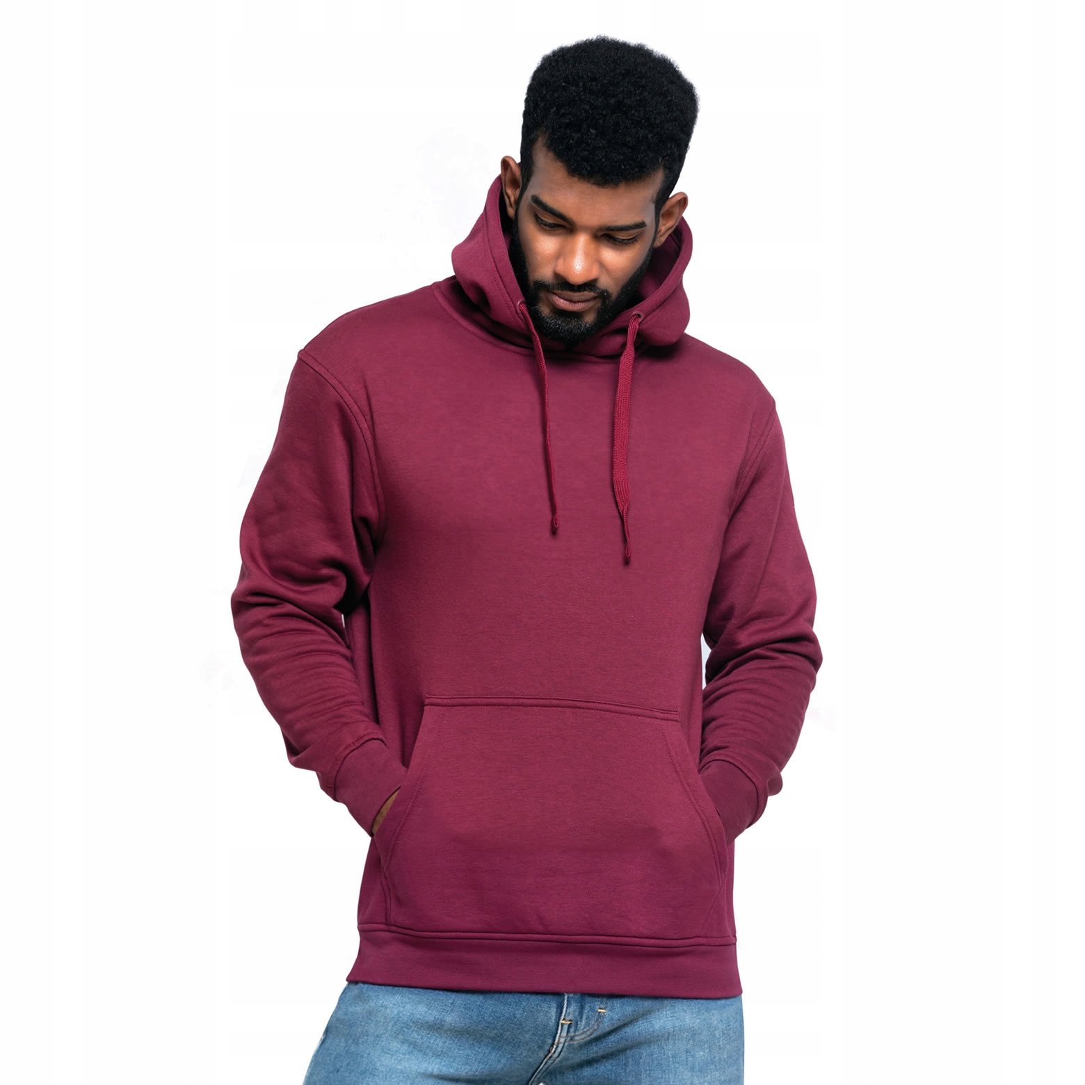 

Jhk Bluza Dresowa Z Kapturem Kangurka - L