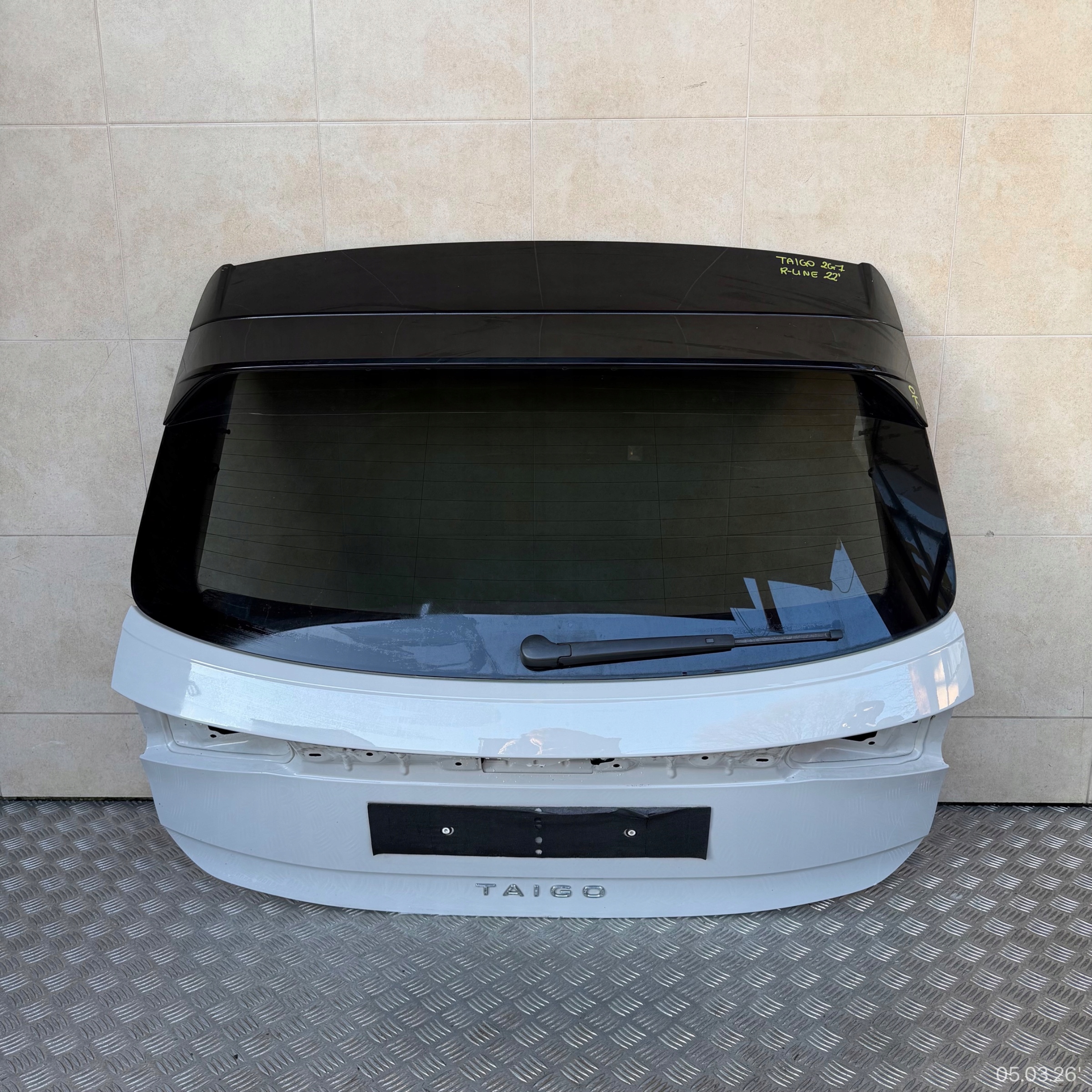boot doors complete VOLKSWAGEN TAIGO 2G7 R-LINE 2022 ROK
