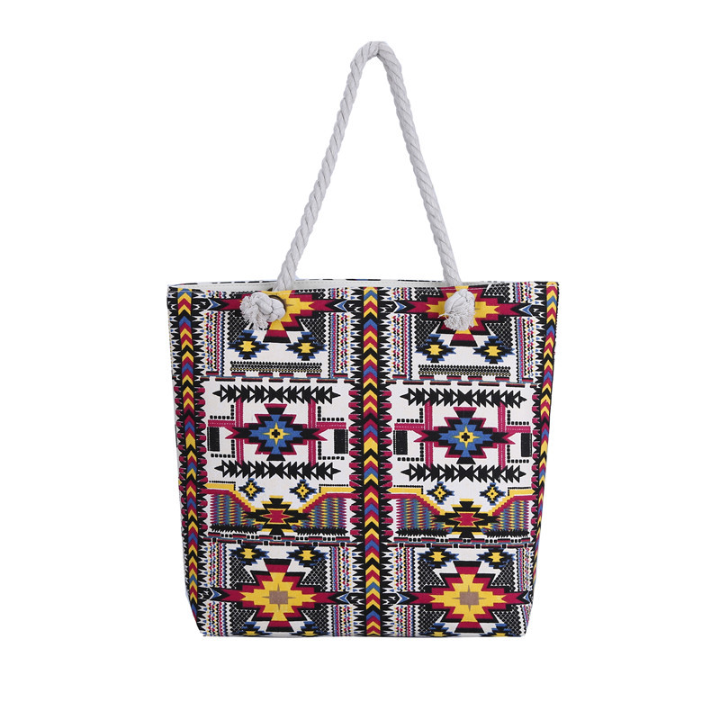 TOREBKA DAMSKA SHOPPER TORBA PODRĘCZNA KWIATY EAN (GTIN) 6900560376031