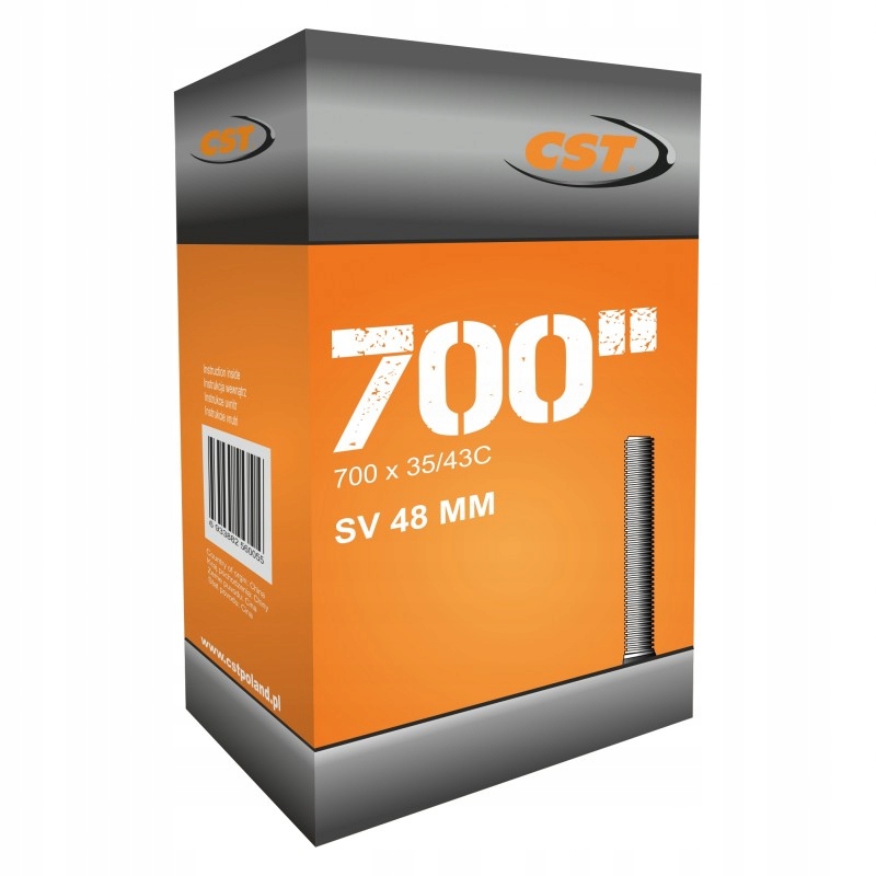 

Cst Dętka 700x35/38/40/42/43 Av Samochodowy 48mm