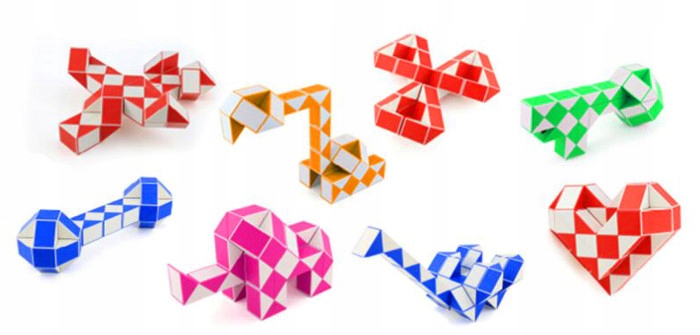 Układanka magiczna SNAKE łamigłówka kostka 48 el EAN (GTIN) 8854625883744